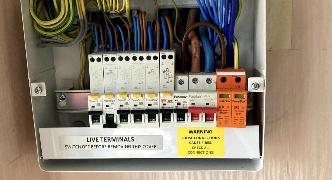 Fuse-box upgrade in Cannock