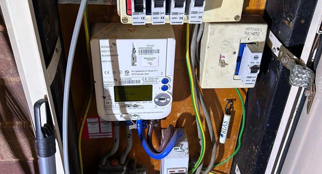 Before Fuse board installation by Jordan Electrical Services Cannock