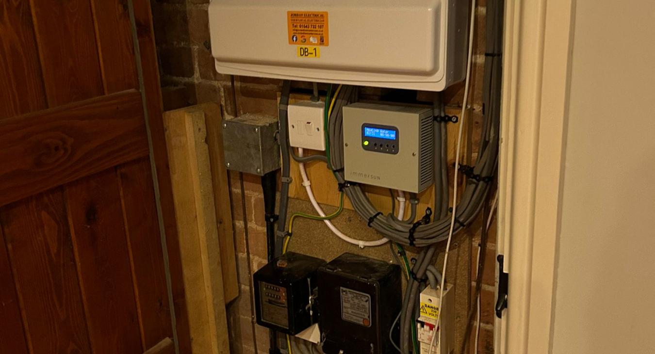 Fuse-box upgrade in Cannock