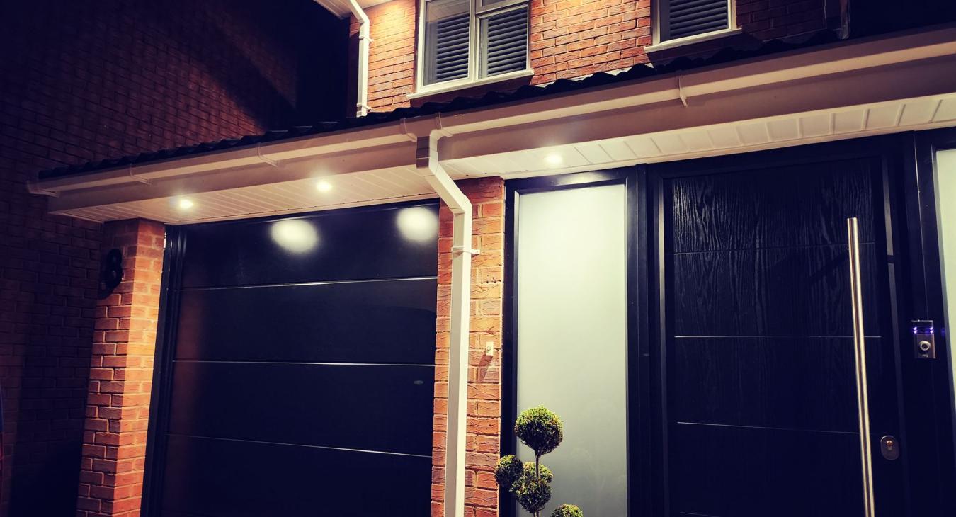 Front House Lighting in Cannock